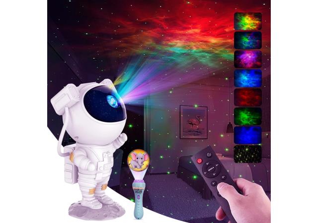 Astronaut Star 360° Projector