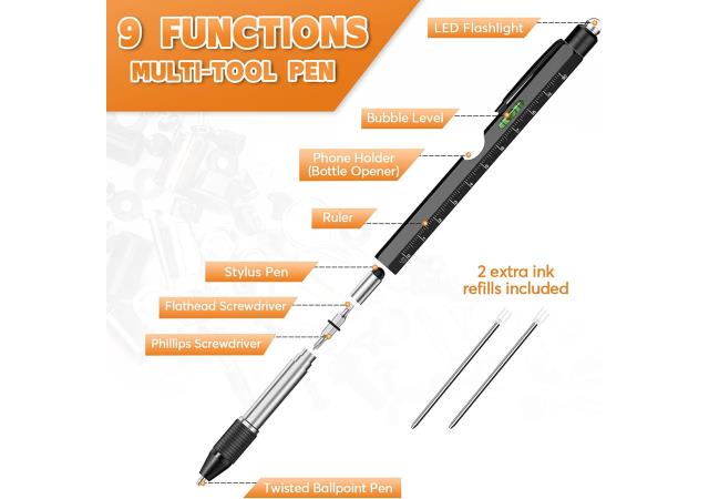 9 in 1 Multitool Pen Set