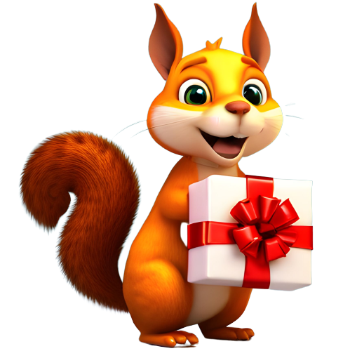 Gift Squirrel squirrel